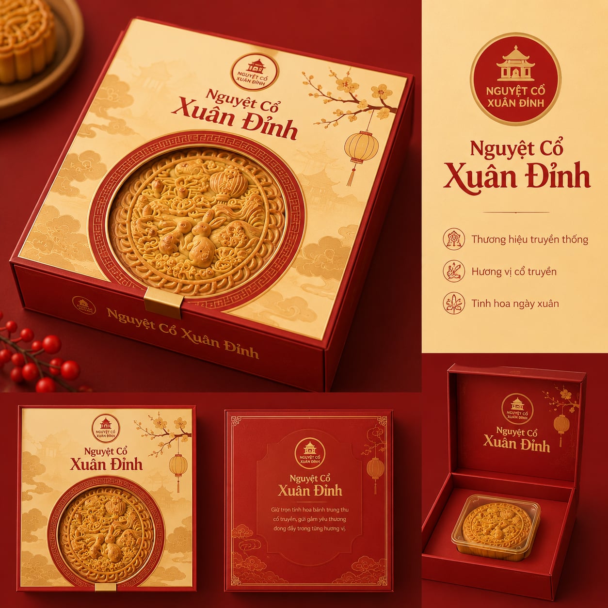 Hộp quà Nguyệt Cổ Xuân Đỉnh